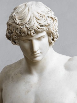 Bust of Antinous (detail) 117-138 A.D.