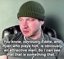Q: When You First Met That Character, And You Seemed A Little Standoffish And Maybe Threatened, And Not