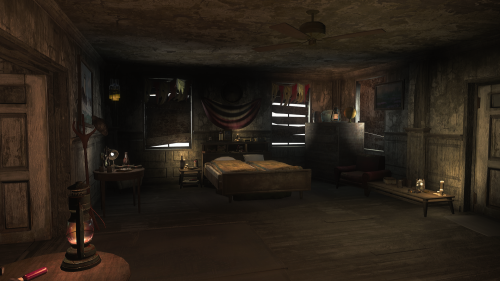 The Bed In Hancock's Room Should Have Been Fixed. Fahrenheit Should Have Her Own Room Instead Of Falling