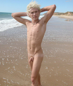 nudistbeachboys:  Check Out Nudist Beach Boys For More Sexy Nude Boys At Nude Beaches 
