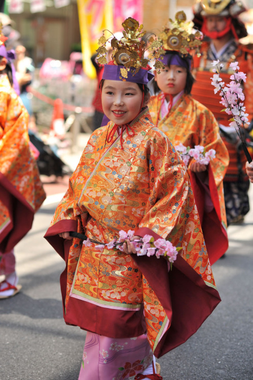 Teruhime Matsuri Parade (照姫まつり) in Shakujii Park (石神井公園) in Tokyo’s Nerima Ward (練馬区) - May 5, 2014(