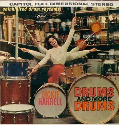 Dickie Harrell - Drums and More Drums (1961)