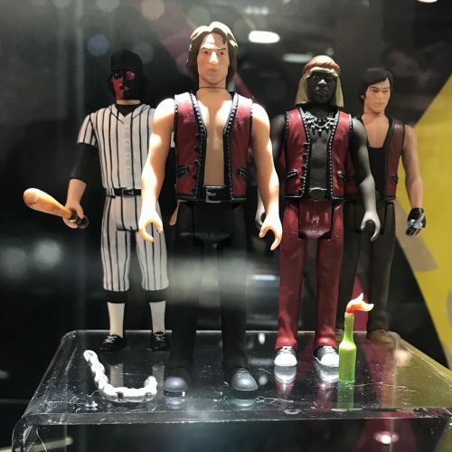 The Warriors figures coming in 2020 from 5 Points and One:12 Collective on display at the @mezcotoyz