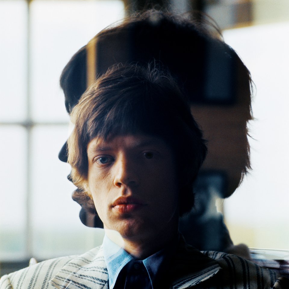 Bent Rej, Mick Jagger at Home, London, 1965