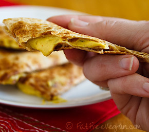 alloftheveganfood:  Vegan Quesadilla Round Up No-Queso Quesadillas Quickie Cheeseless