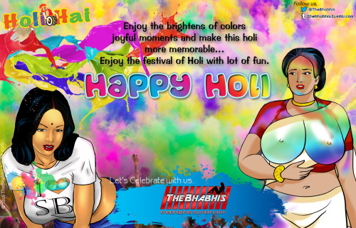 HAPPY HOLI&hellip;!!!Enjoy the brightens of colors, joyful moments and make this holi more memor