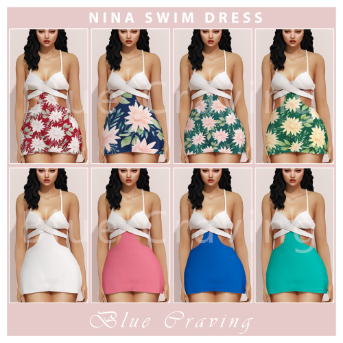 SIMS 4 CC - NINA SWIM DRESS♥ DOWNLOAD ♥ Public release 13/06/2022** dates dd/mm/yyyy——————– TOU ————