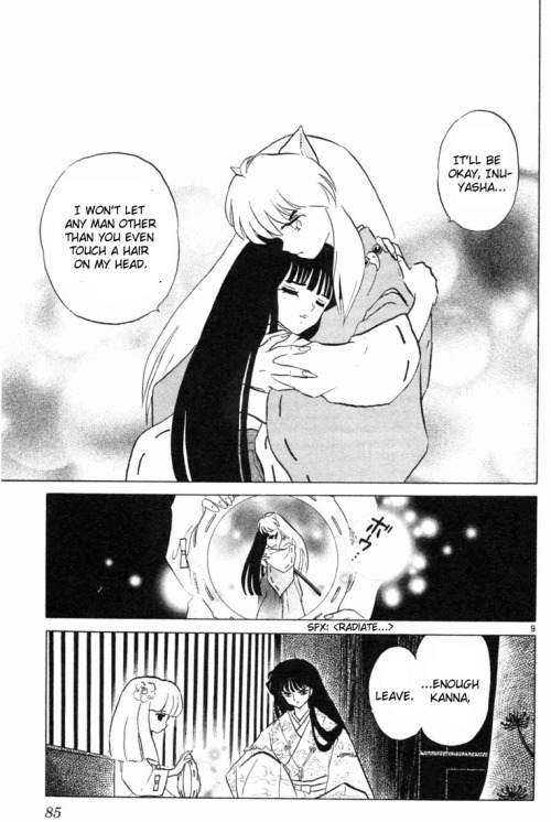 inu-kik:I keep seeing all of these posts about how InuYasha and Kikyou were never really in love.You