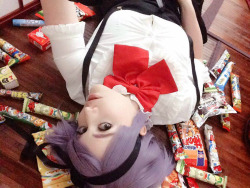 Nsfwfoxydenofficial:  Happy Frisky Friday!! I Tried On My New Hotaru Cosplay And