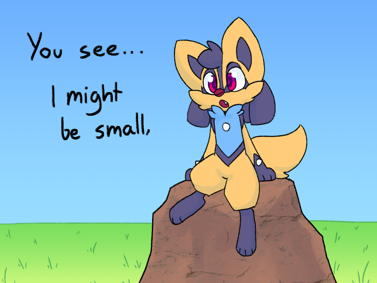 smolcario:   ❤    Occasionally small shiny Lucario, open for asks!  Ahhhhcute &lt;3