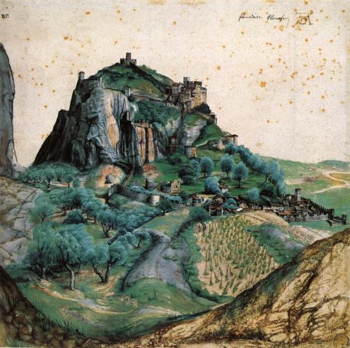 View of the Arco Valley in the Tyrol, Albrecht Dürer, 1495