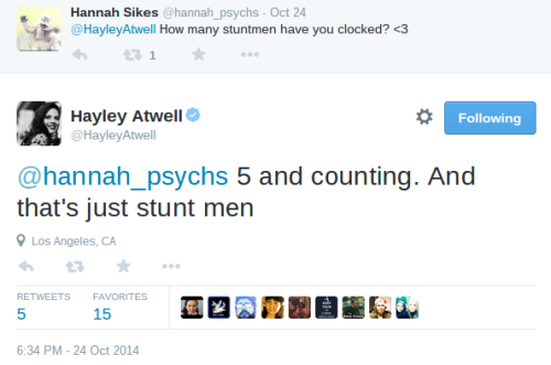 XXX nemhaine42:   Hayley Atwell hitting people photo