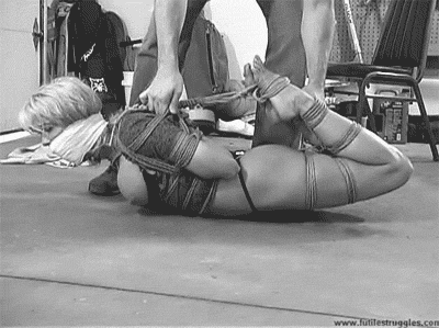 bondagethings:  Bound girl transport