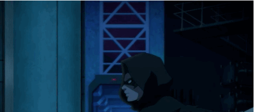zuzuhiddles:Damian Wayne wearing his hood in “The Son of Batman”