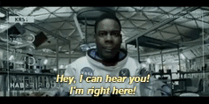 the-real-eye-to-see:      Chris Rock imagined what the Oscar Best-Picture nominees would be like if Black People were in them. Here is The Martian. Sorry for bad quality of gifs, but this is the essence of the problem. We can see clearly how sometimes