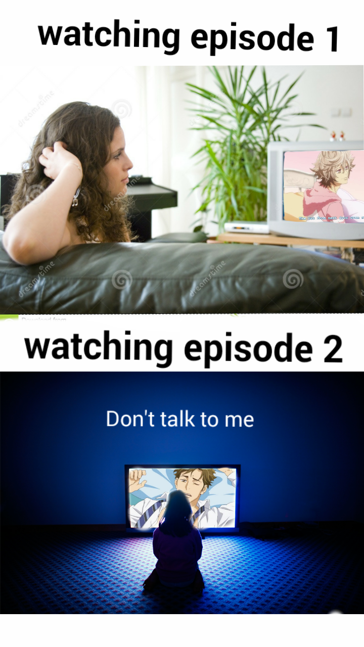 akai-ito-studio:  Basically me today - taken by surprise by  Makura no danshi…