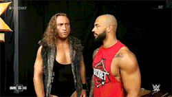 mith-gifs-wrestling:  Pete Dunne’s constant “STOP TOUCHING ME” annoyance is a joy.