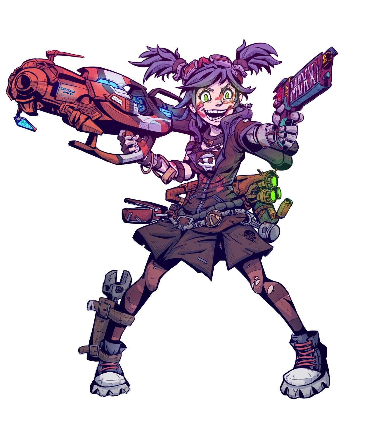 marcorio:“I AM THE GOD OF DAMAAAAGE” - High On Anarchy Gaige