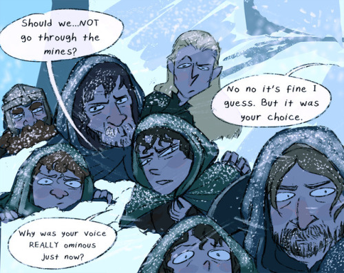 Hey Gandalf You Know A Heads-up Might Have Been Nice? Even Just A It Might Be Nothing, But I Have A Bad