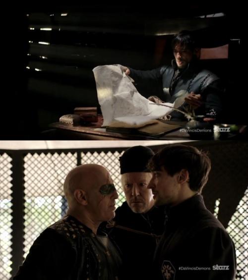 blake-ritson-love:Blake Ritson as Count Riario in Da Vinci’s Demons Season 2 New York Comic Con Trai