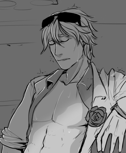 Full drawing on my Patreon! Lovely Debonair Ezreal, it seems that he lost a bet at the casino. I was