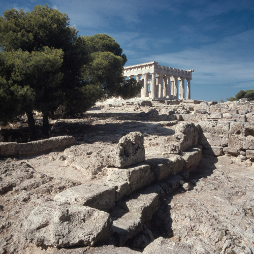 ancientgreecebuildings: newhellenism: Эгина, храм Афайи Temple of Aphaia, Aigina * late 6th century 