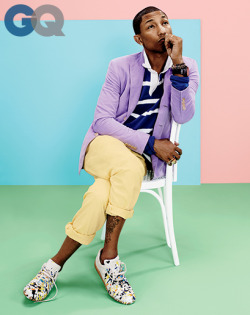 pleasebboy:  Pharrell + GQ  