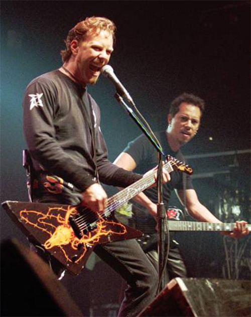 Bleeding Me James Hetfield And Kirk Hammett 1997