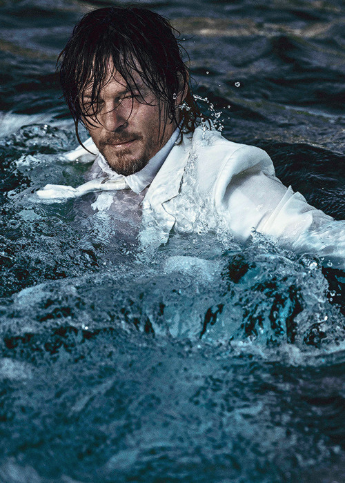 reedusnorman-deactivated2015070: Norman Reedus photographed by Carlos Serrao for Flaunt Magazine&rsq