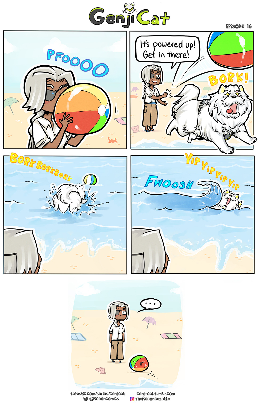 genji-cat:  October is the new summer &gt;_&gt;  Have a double beach-episode