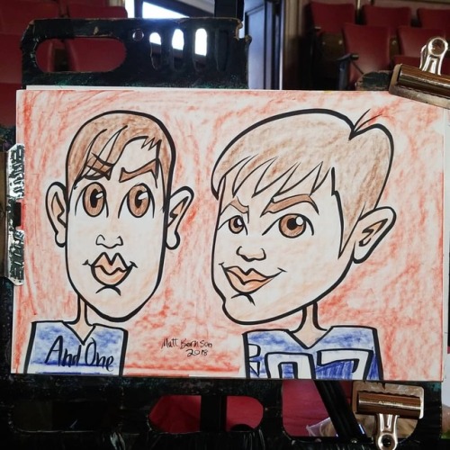 Porn Pics Doing caricatures in Melrose, MA! 11-5 today,