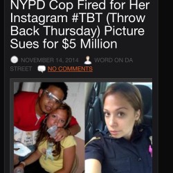 Tashabilities:  Virtuous-Goddess:  Youngestlord:  This Police Officer Got Fired For