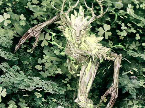 gekkoukas:Little is known of the mysterious Spriggans, save that they revere Skyrim’s forested regio