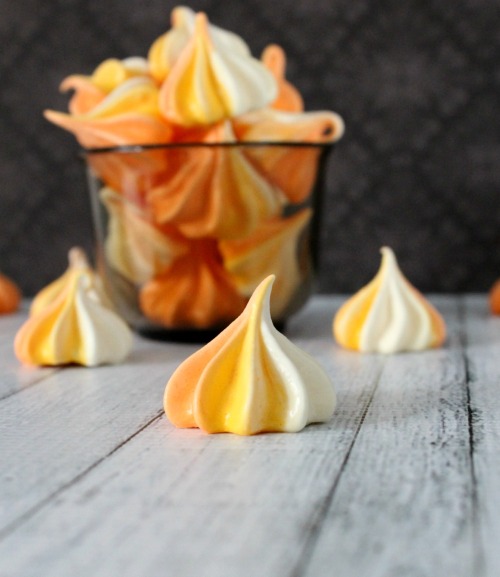 magicalfoodtime:(via Candy Corn Meringue Swirls - The Simple, Sweet LifeThe Simple, Sweet Life)