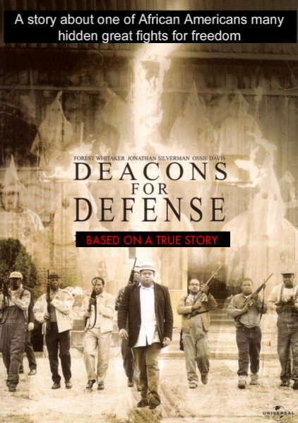 thetpr:blackourstory:What - you thought we only had the Black Panthers? Think again. DEACONS FOR DEF