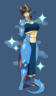 Drakdrawings: Here’s Nor Wearing Some Drach Outfit