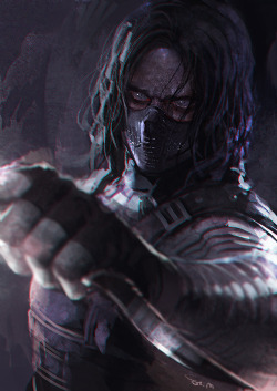 quarkmaster:  Captain America:The Winter Soldier by ETMecheall         