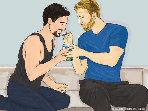 dirigibleplumbing:  Stony + Ben & Jerry’s  I don’t know about you but for SOME REASON since last