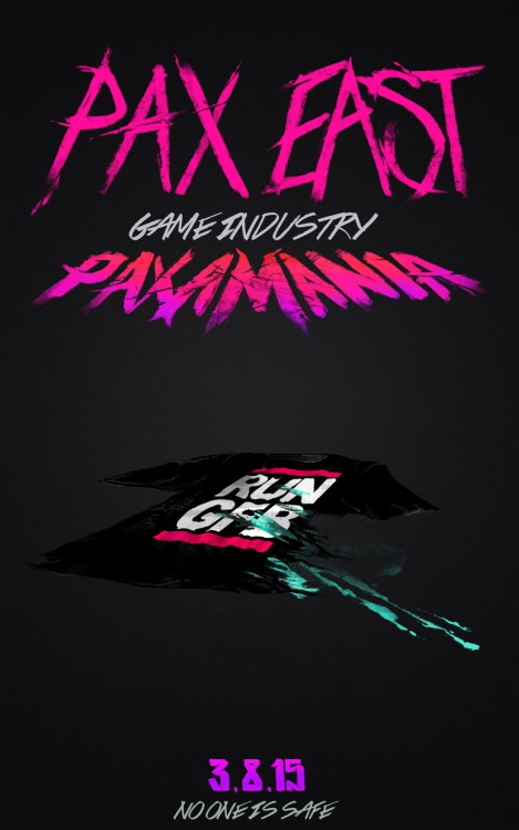 artfyad: Full run of #PAXAMANIA promo images