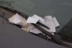 nyctaeus:  Mathieu Tremblin, ‘Parking tickets