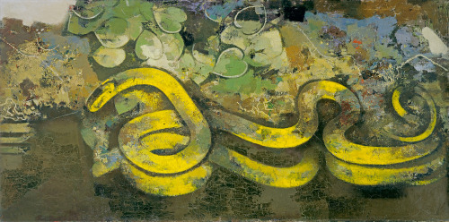amare-habeo:Franz Xaver Fuhr (German, 1898-1973)The Yellow Snake (Die gelbe Schlange), 1929/32Oil on
