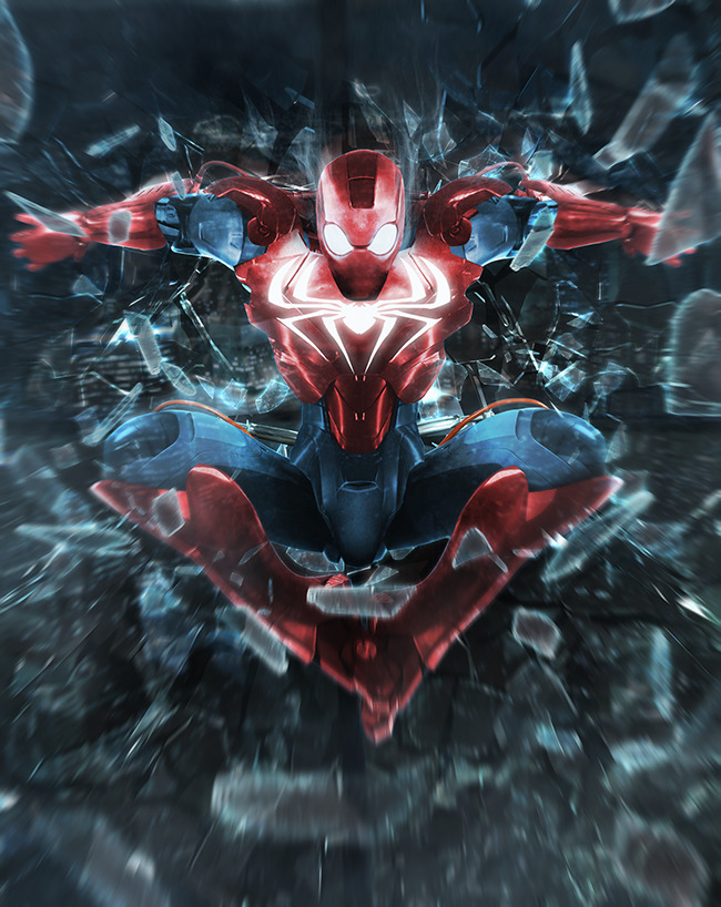 pixalry:  The IronMash Super Hero Series - Created by BossLogic What if Iron Man