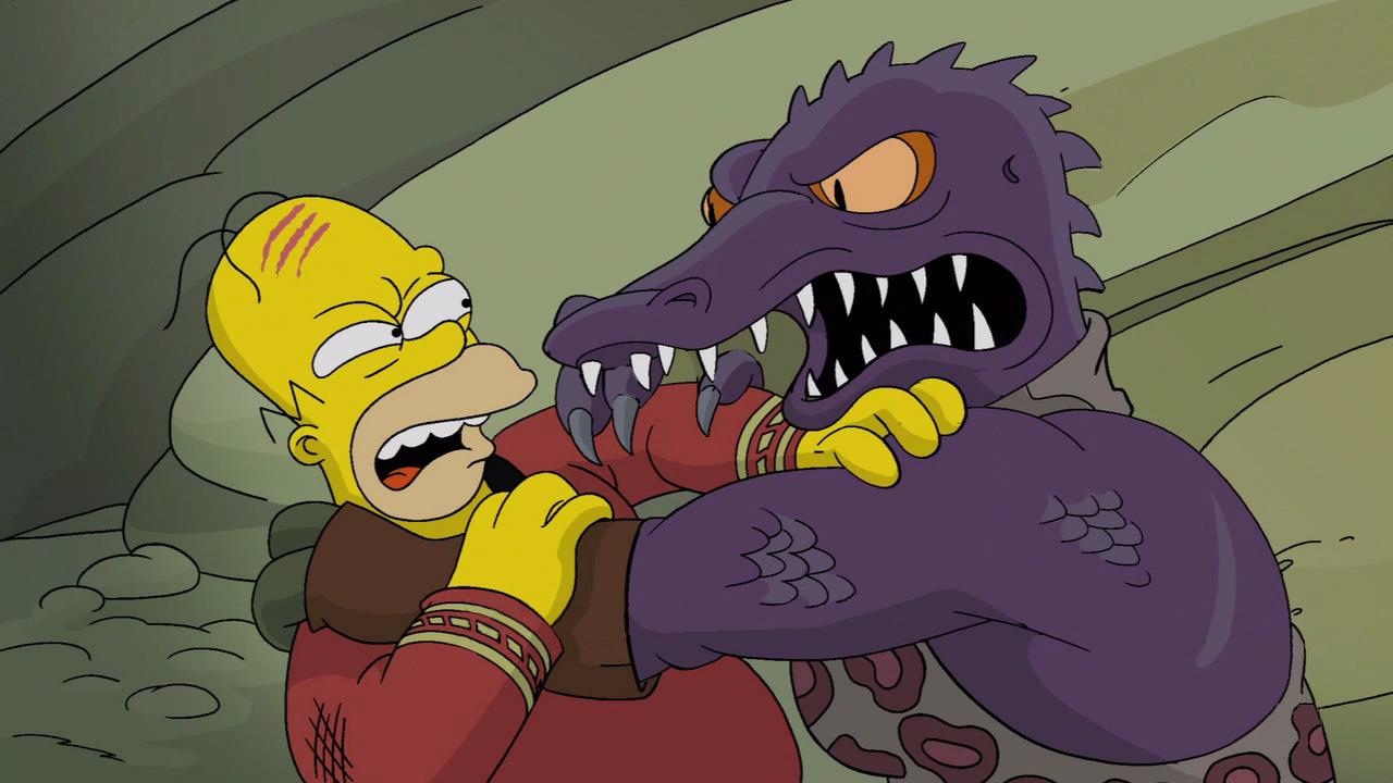 ds9vgrconfessions:startrekgifs:    Re-blogging for Milhouse as Quark.  (Or maybe