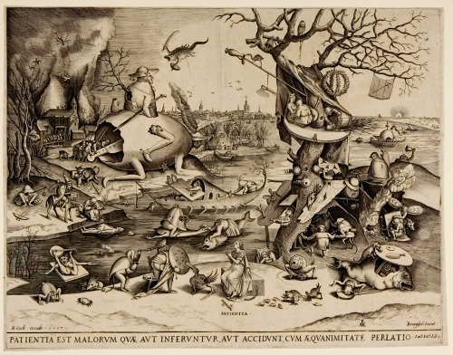 Pieter van der Heyden (1530-1572) (after Pieter Bruegel the Elder), &lsquo;Patience&rsquo; (Patienti