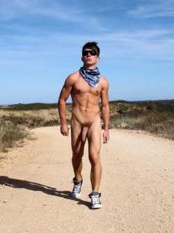 temple-of-apollo:  his weekend nude hike…..