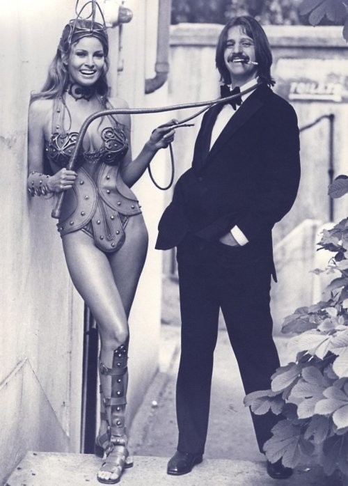 sirpeter64:  Ringo Starr and Raquel Welsh. 
