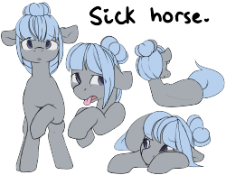 bubblepopmod:bleeehhh…;w; Poor sickhorse~