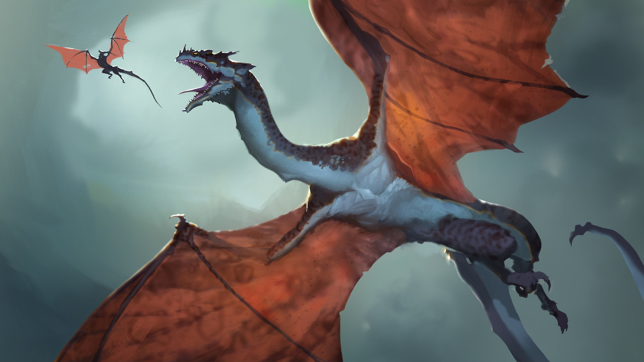 quarkmaster:    DRAGONS! - Turkey Vulture ,  Red Nosed Sky Viper ,  Red Nosed Sky