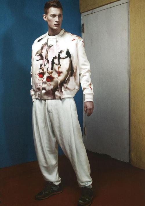 Bastian Thiery by Greg Harris for Numéro Homme Paris