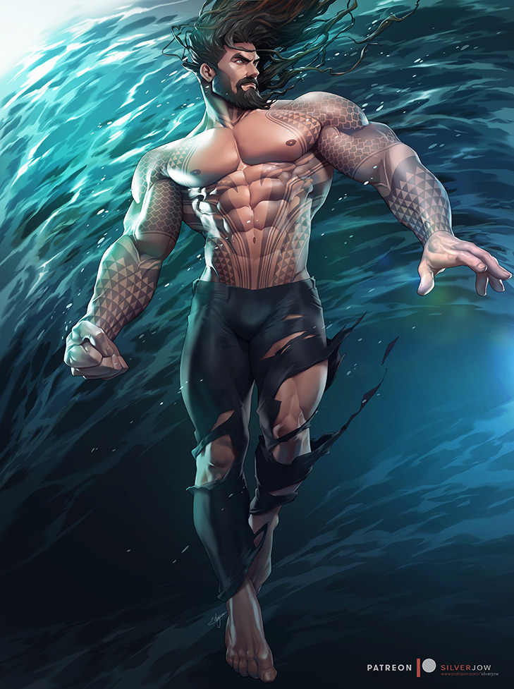 silverjow: Aquaman is not the sexiest superhero in the DC Comics domain, but making